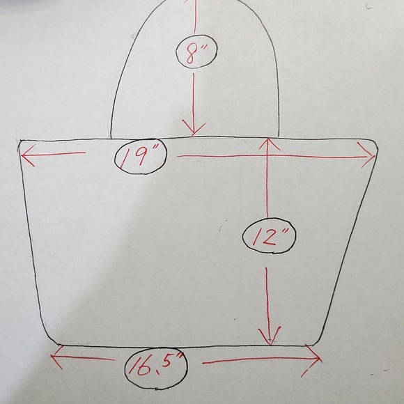 Vintage Burberry LeatherTote Bag. - Picture 15 of 16